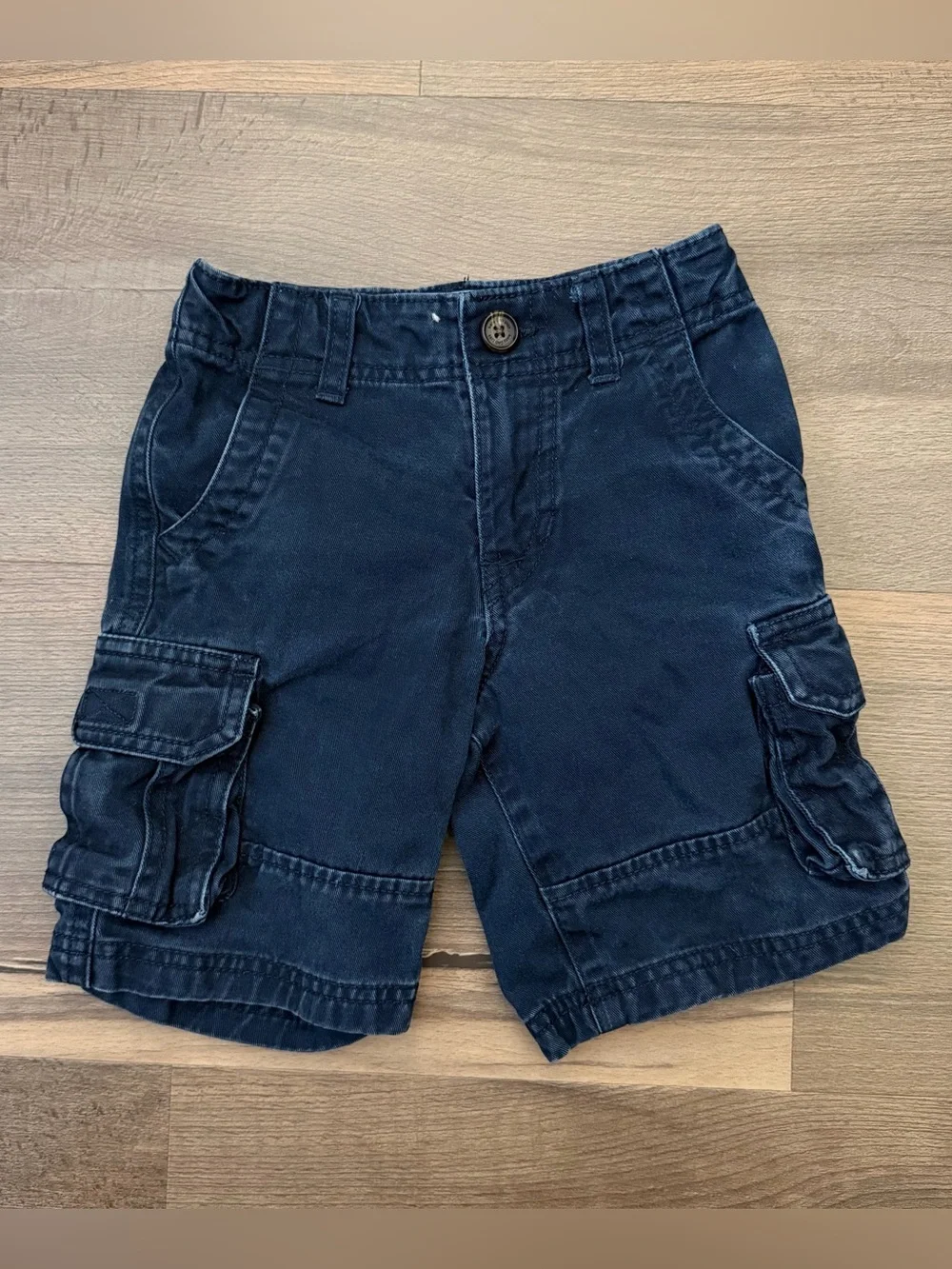 Baby Gap Boy's Navy Blue Cargo Shorts Size 4
